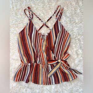 Blu Pepper Western Women’s Top Size Small Tank